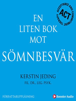 cover image of En liten bok mot sömnbesvär